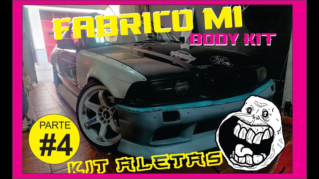 fabrico mi Body kit bmw e36 🔥🤟(parte #4)