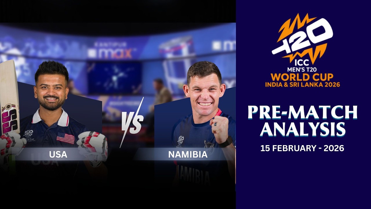 USA Vs Namibia | ICC Men's T20 World Cup | Pre Match Analysis