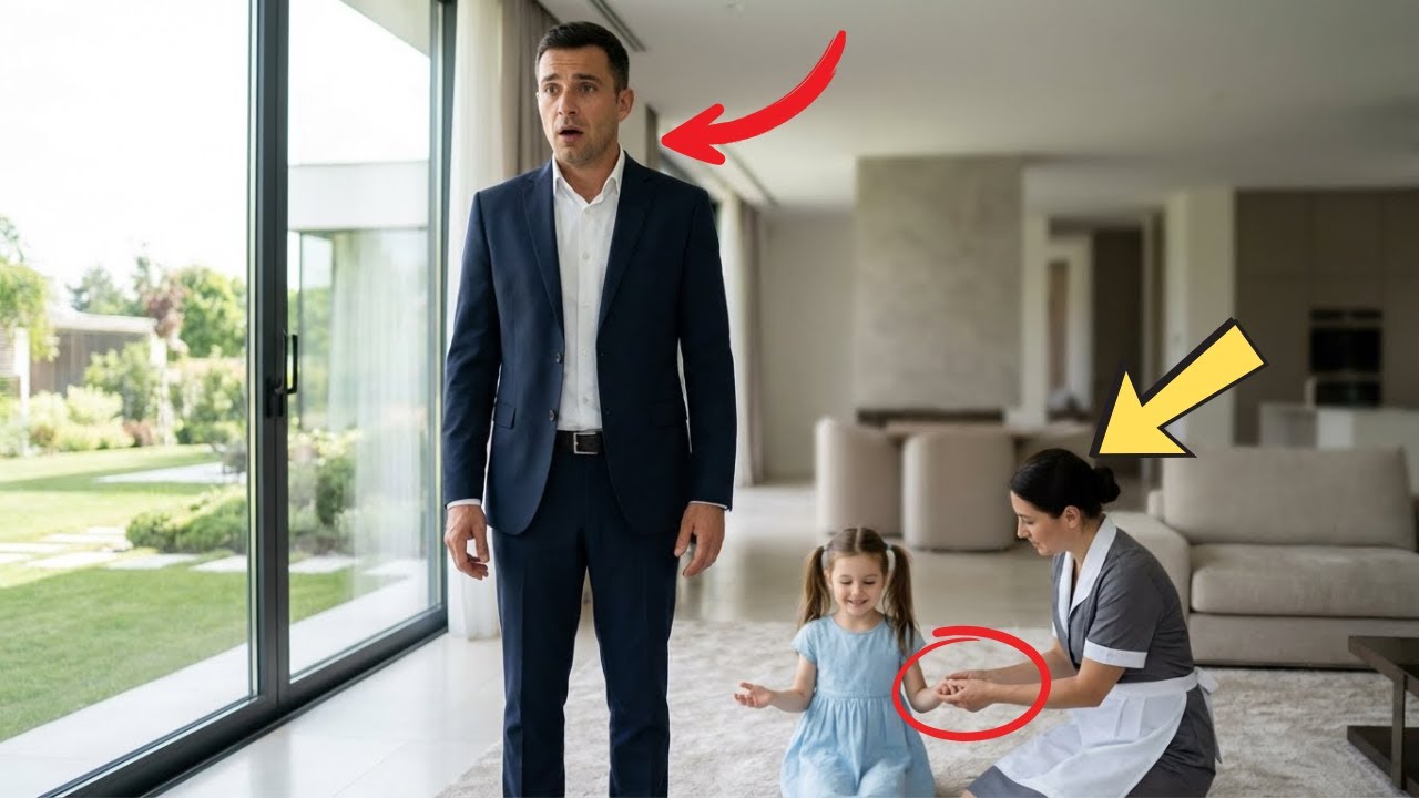 Миллиардер случайно увидел, что служанка делала с его слепой дочерью — он был потрясён