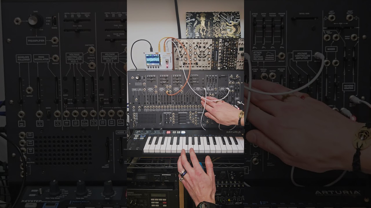 Korg ARP 2600 M sequence + spring reverb 11.26.2025