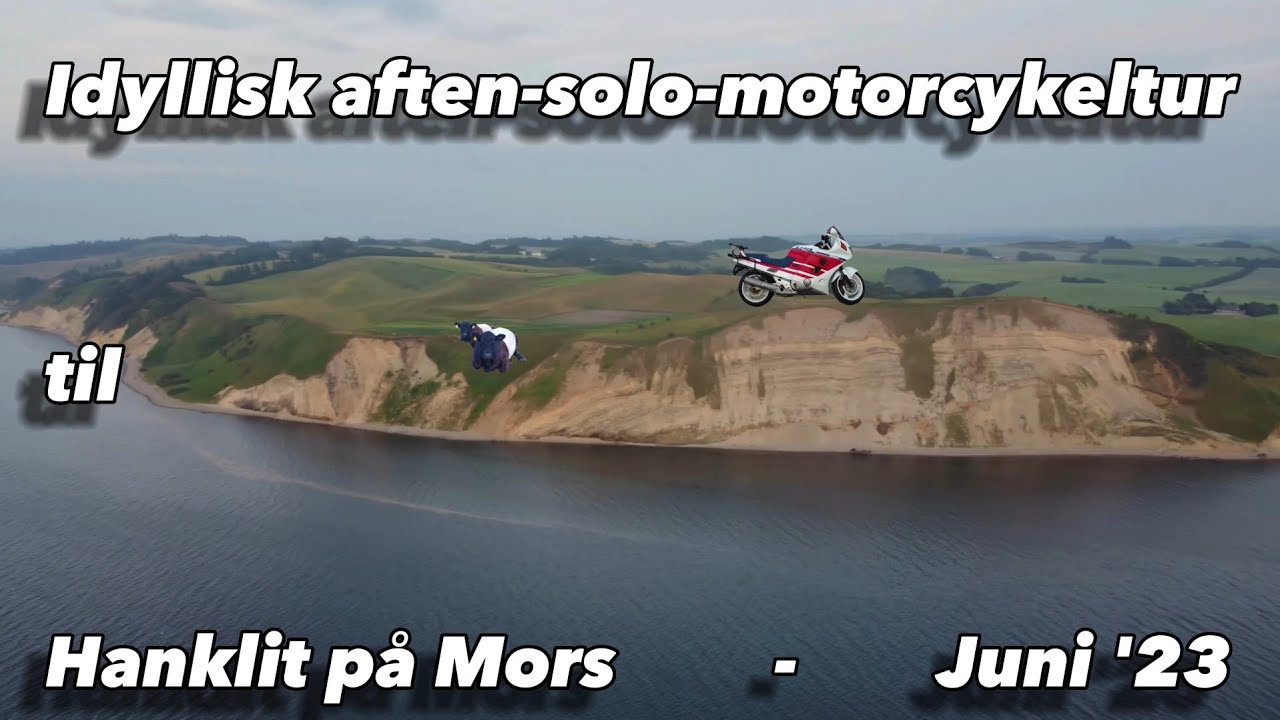 Idyllisk aften-solo-motorcykeltur til Hanklit på Mors - Juni '23