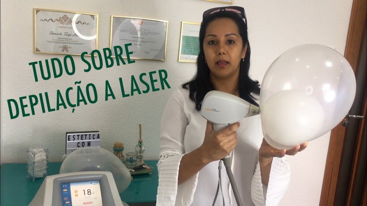 MELHOR EXPLICAÇÃO SOBRE DEPILAÇÃO Á LASER / Laser de Milhões Diodo 