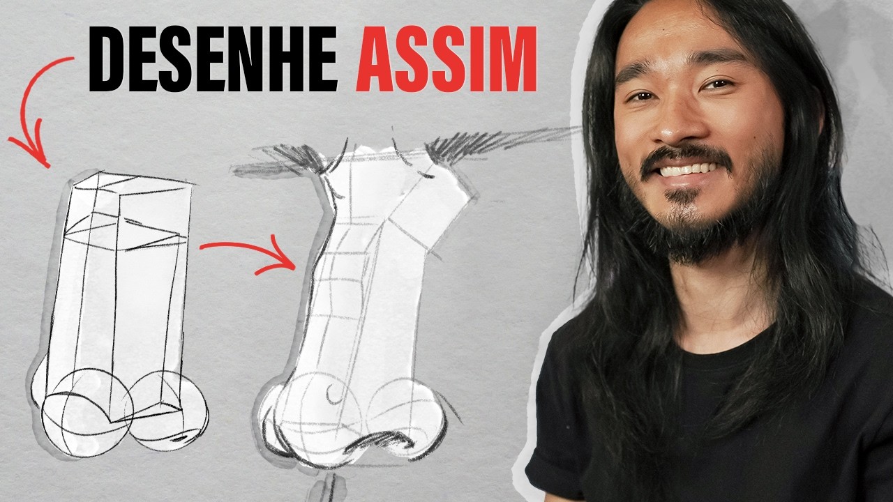 Introdução ao Desenho do Rosto: Nariz