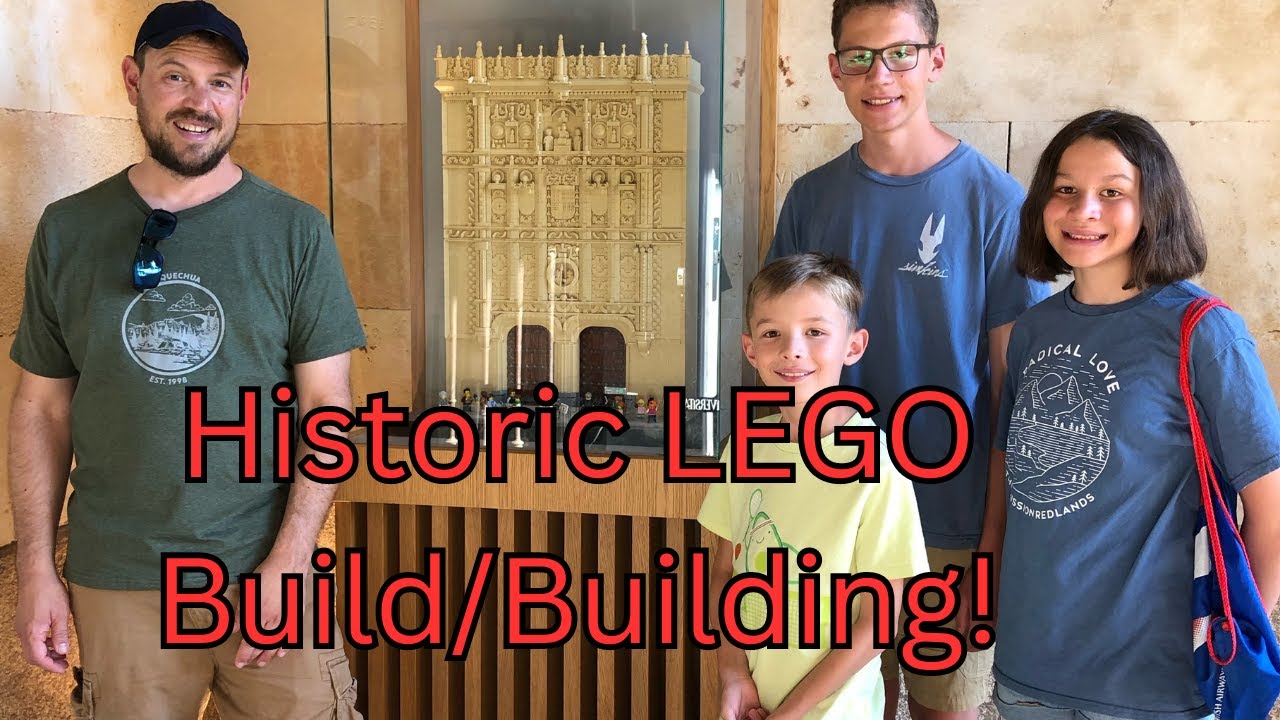 Historic LEGO in Salamanca Spain! #lego #salamanca #spain
