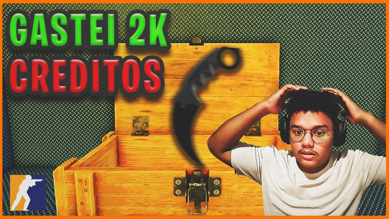 GASTEI 2.000 CREDITOS ABRINDO CAIXAS no CS2 do ROBLOX (Counter Blox) - Yikes