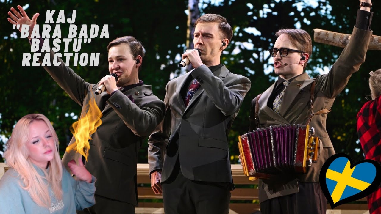 Sweden’s Eurovision 2025 Pick! KAJ – 'Bara Bada Bastu' | Reaction & First Impressions