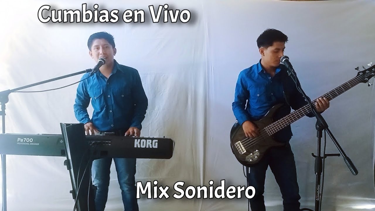 Mix de Cumbias Sonideras, Tocando En Vivo.