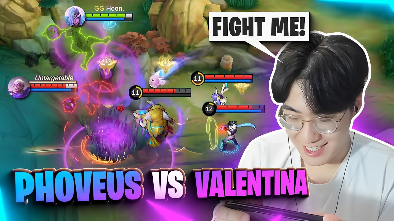Don't let Valetnina copy Phoveus ULTIMATE | Mobile Legends