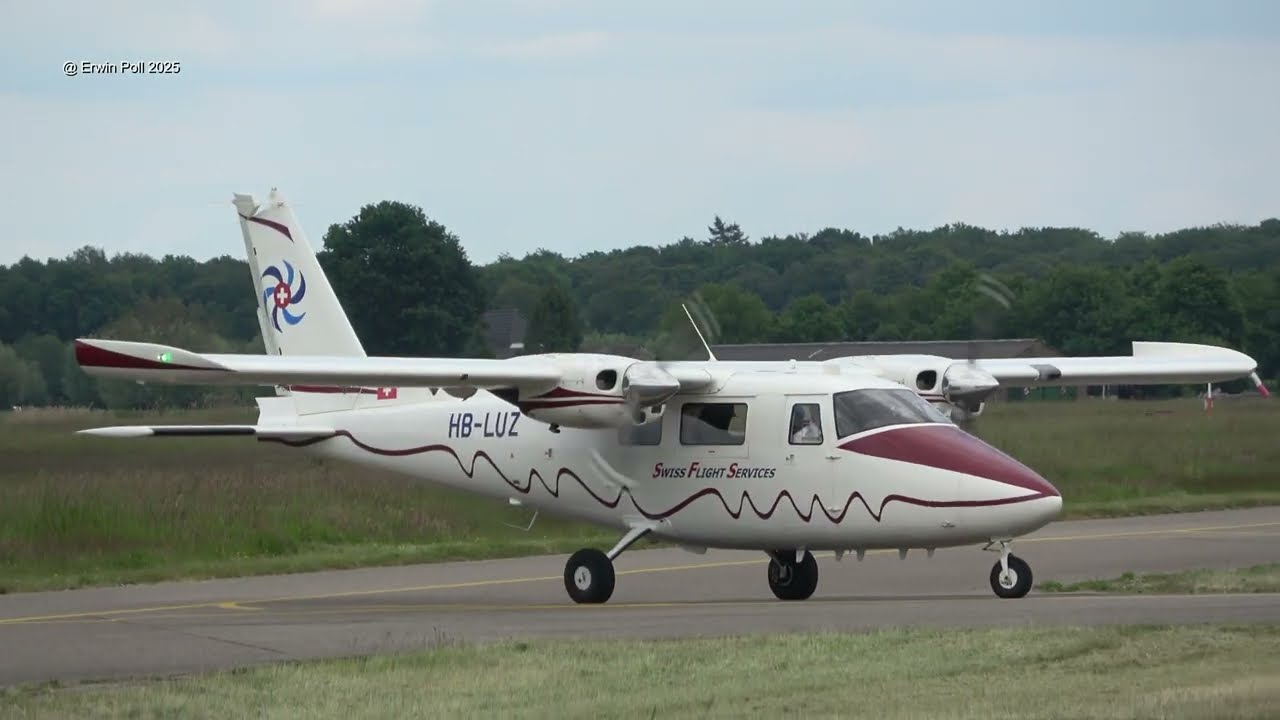 Vulcanair P.68C Victor Partenavia P.68C Swiss Flight Services HB-LUZ Teuge Airport 18 Mei 2025