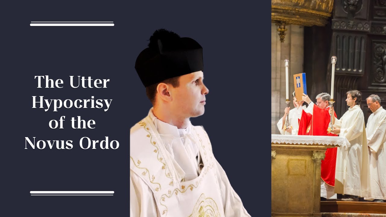 Sermon:  The Utter Hypocrisy of the Novus Ordo, by Rev  Luke C  Petrizzi