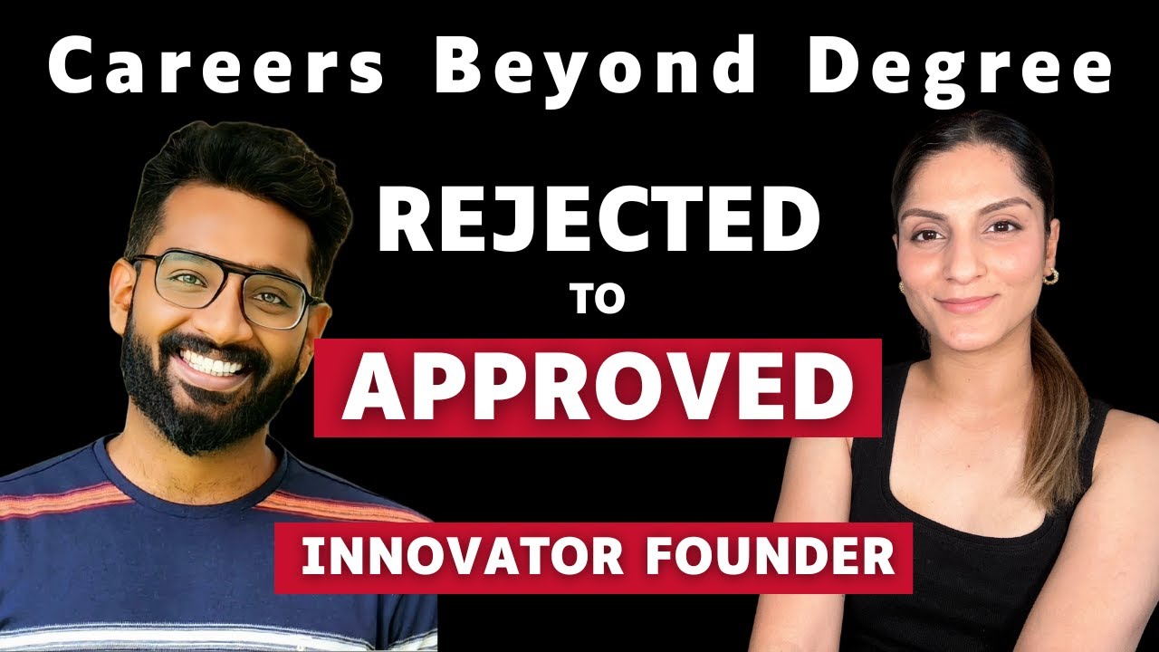 How I Used My REFUSAL Letter to Get ENDORSED | Tarun Maddila on Careers Beyond Degree