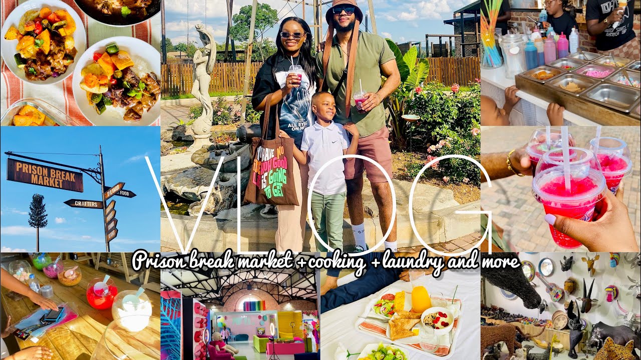 VLOG: Prison break market | cooking&baking| laundry|campaigns | the mahlangu| SA YouTuber 🇿🇦| 2023