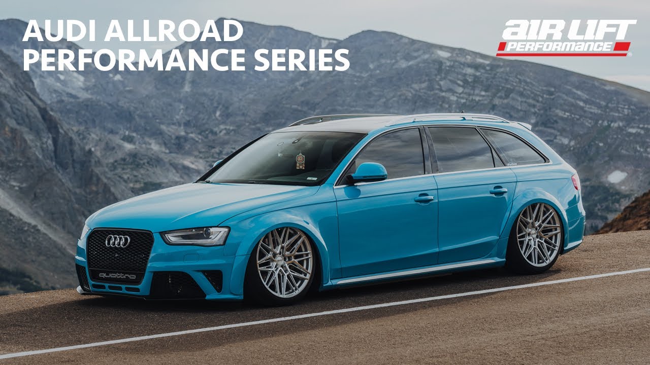 Audi A4 Allroad on Air Lift Performance Series