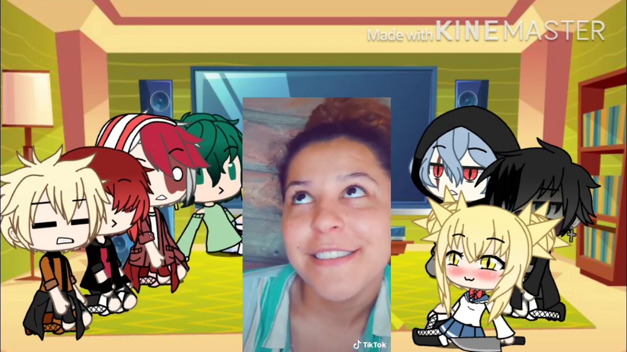 LOV and Students react/ mha