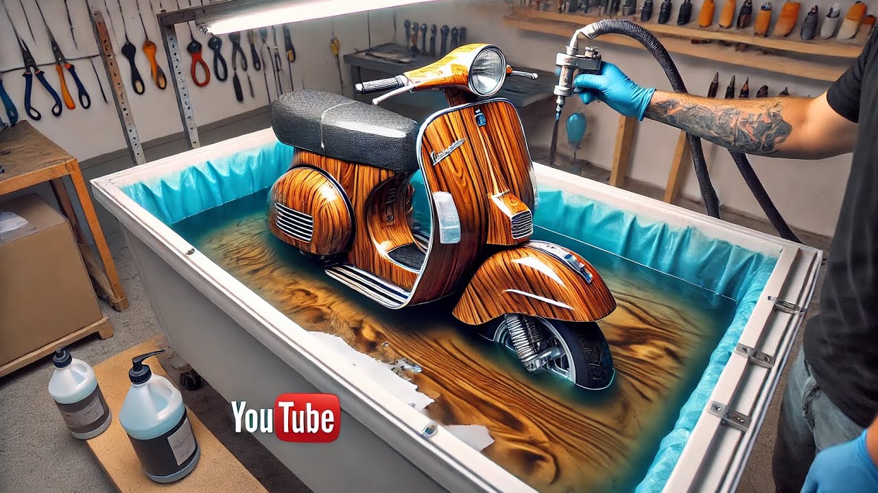 Progetto finito Vespa PK50 by Cubicatura Milano