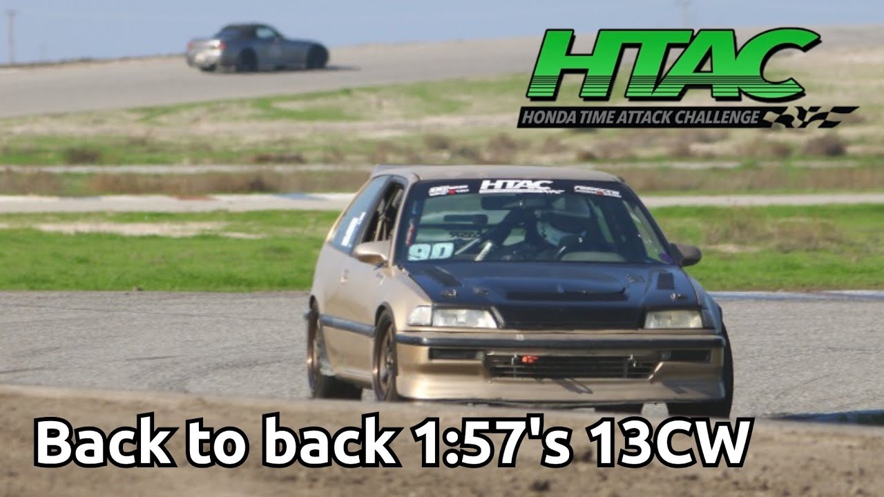 HTAC 13CW back to back 1:57's