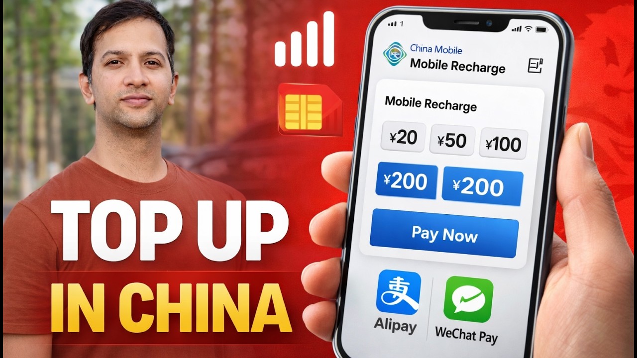 CHINA: How to recharge your mobile sim card in China