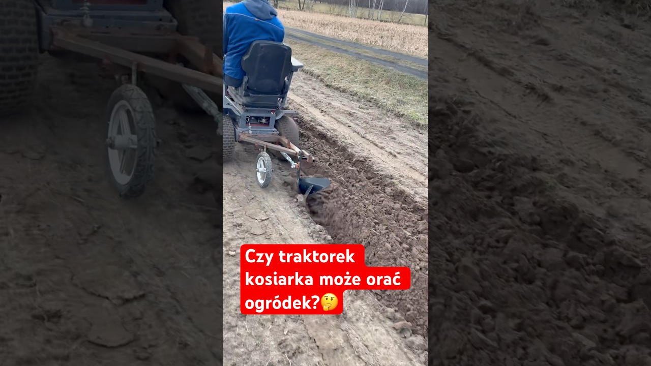 Test orki traktorkiem kosiarką💪 #kosiarka #mechanik #viralvideo #farming #diy #traktorz2 #machine