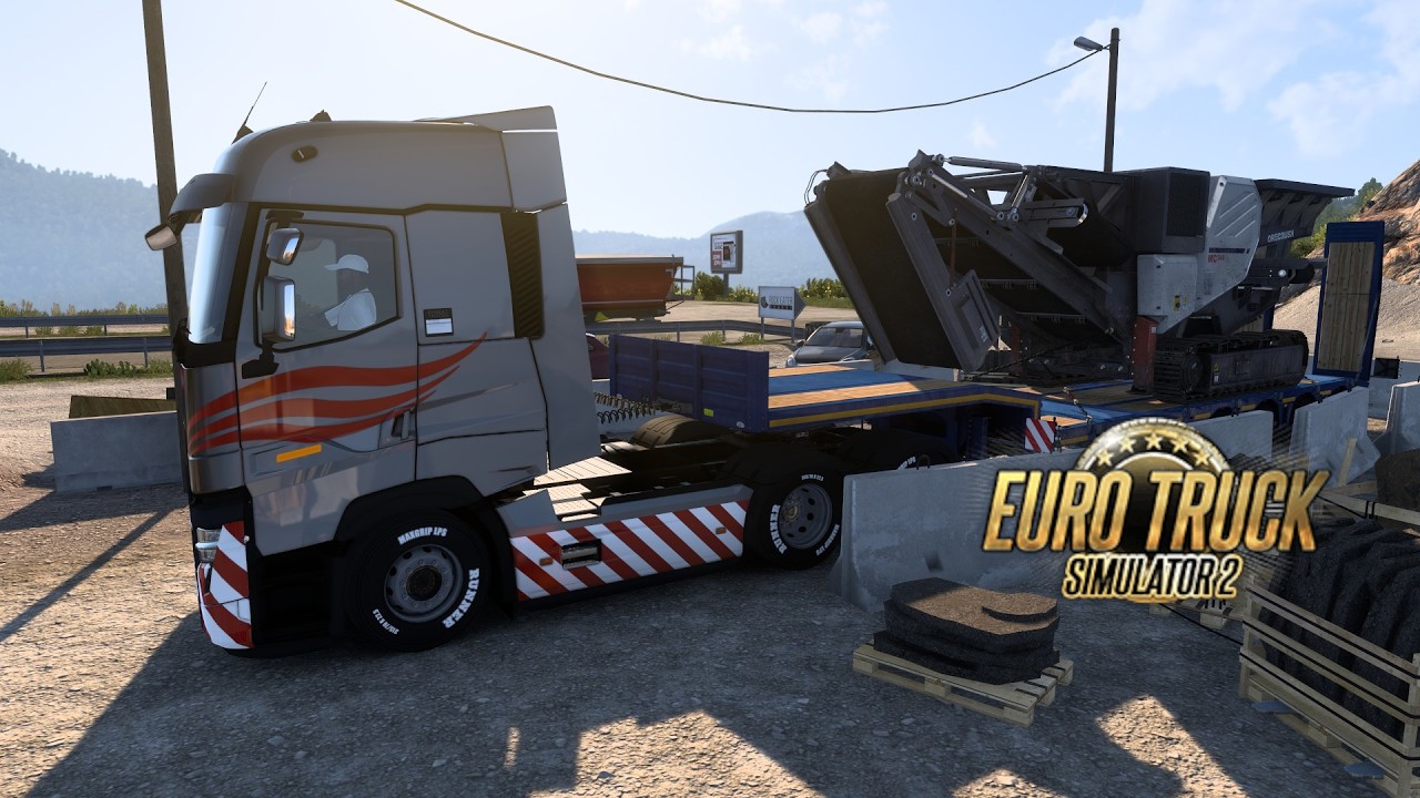 ETS2 | Entrega de Triturador Móvel | Renault T | ETS2 1.58