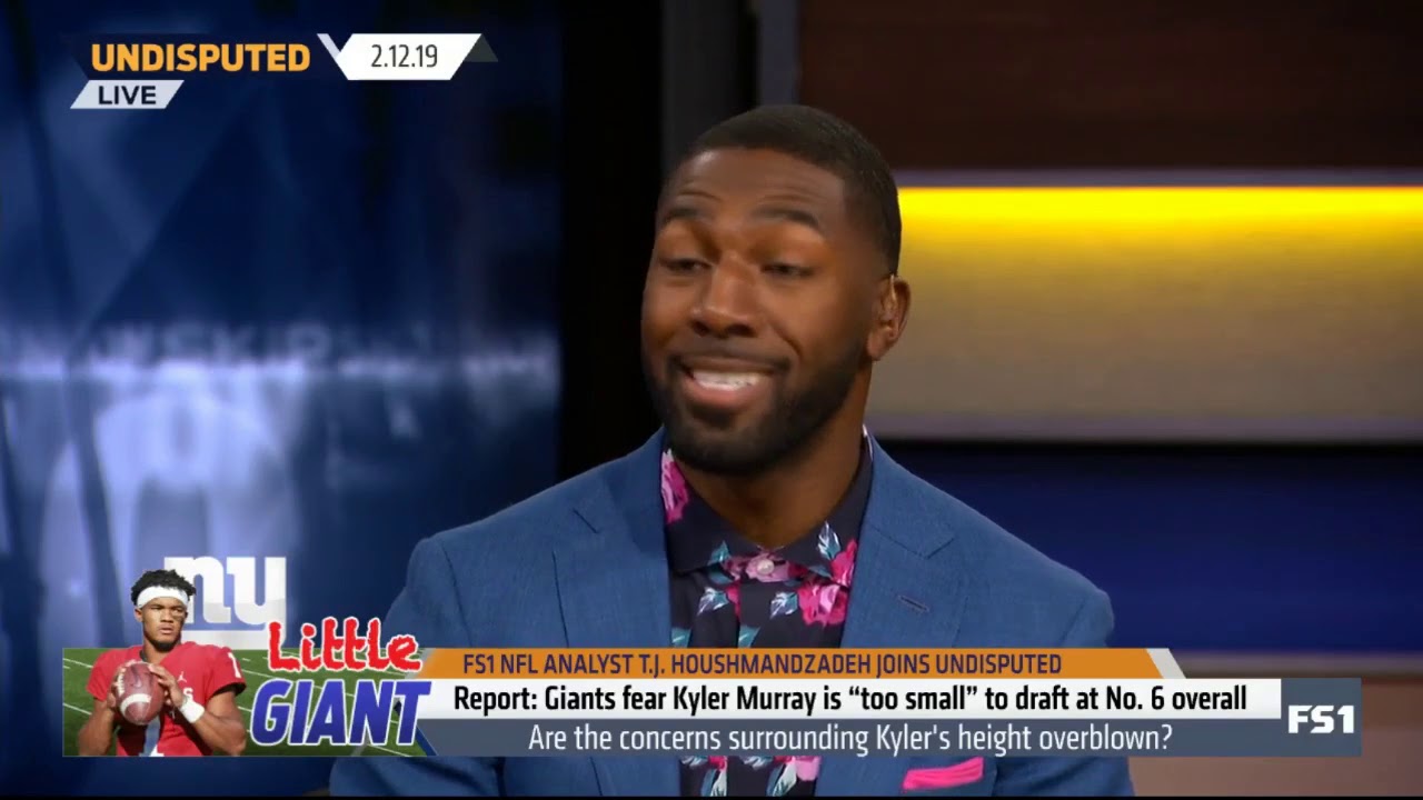 Rob Parker react Giants fear Kyler Murray is  too small  to draft at No 6 overal   Undisputed