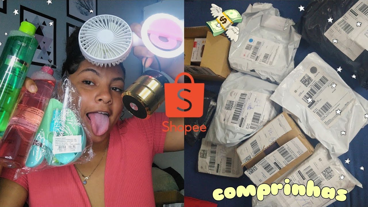 COMPRINHAS NA SHOPEE - coisas baratas que achei 🛍️