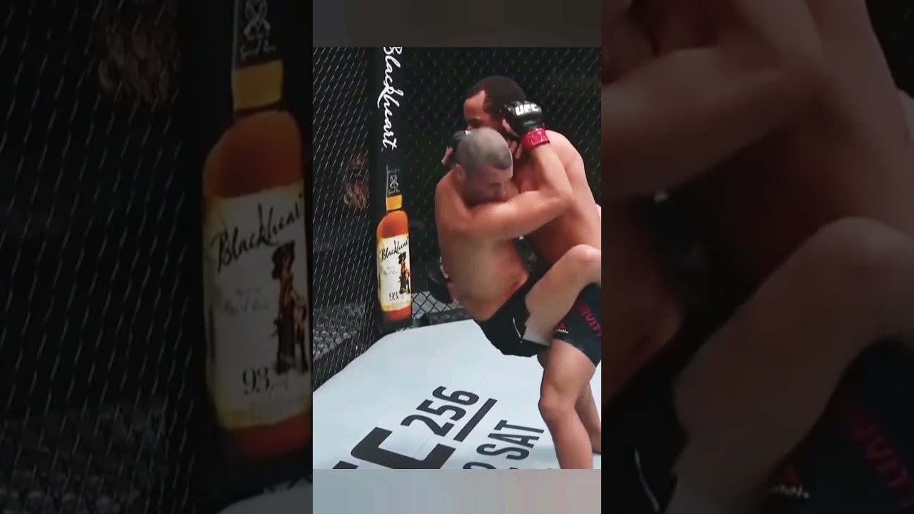 SlowMo : Deadly Slam KO by Jordan Leavitt #ufcvegas16 #shorts