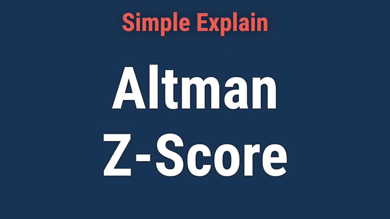 How Does the Altman Z-Score Work?