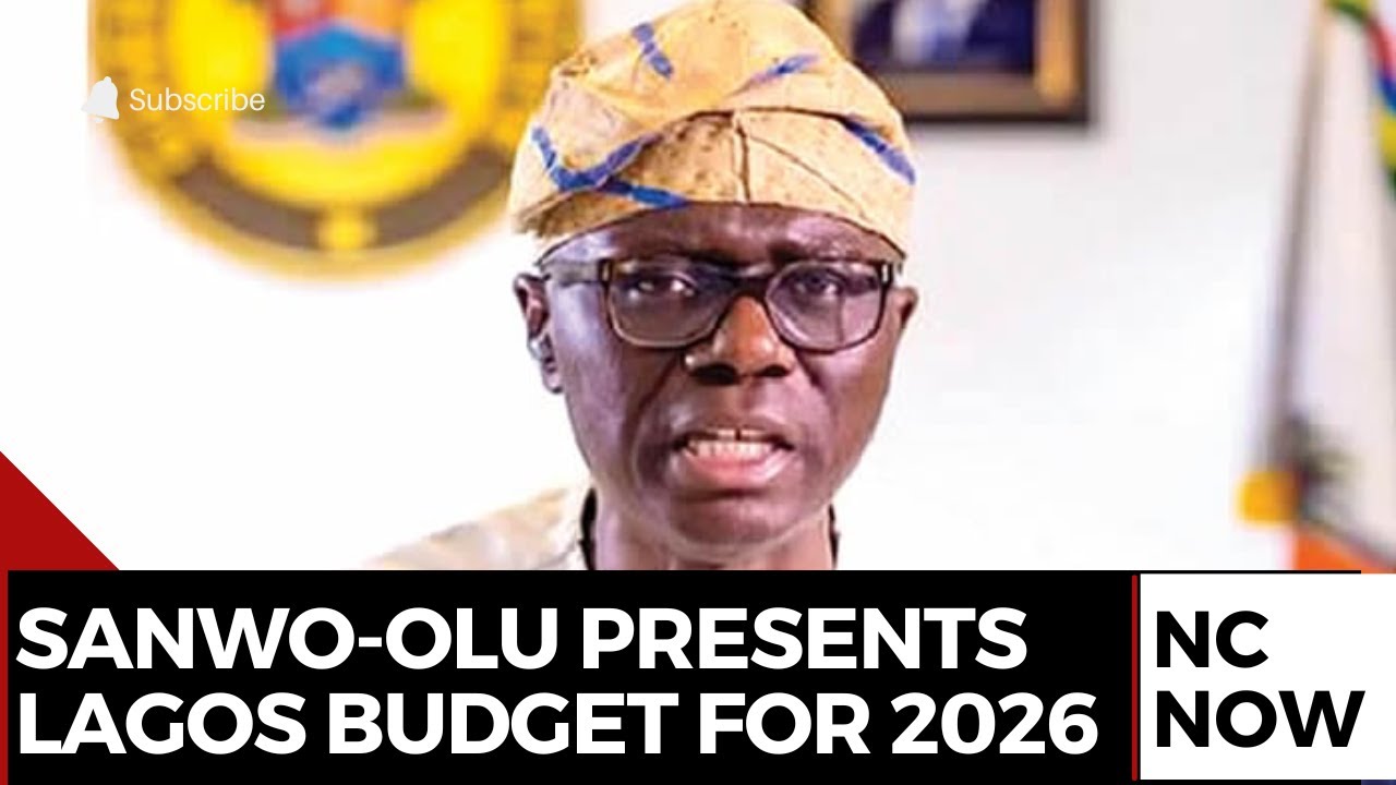 Sanwo-Olu Presents Lagos Budget for 2026