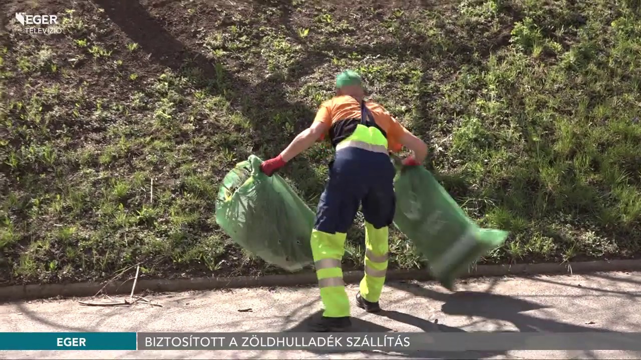 Biztosított a zöldhulladék szállítás - 2020.04.08.