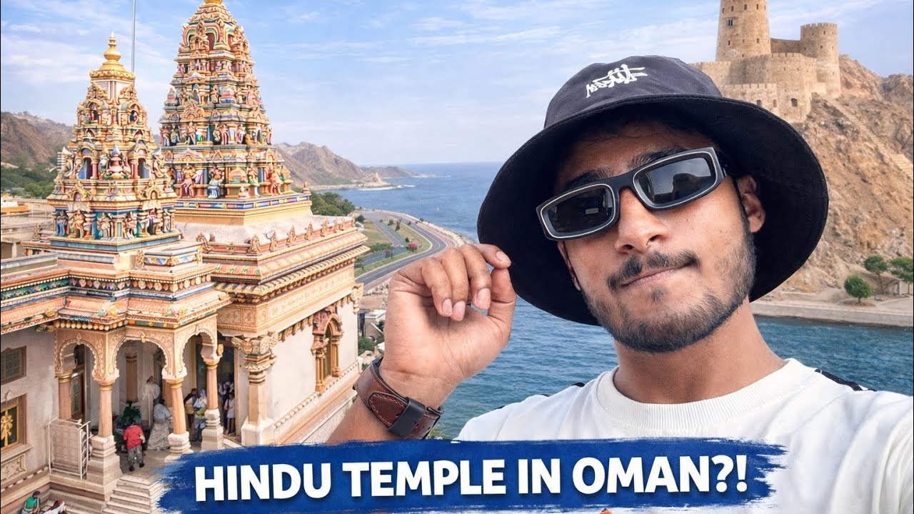 Exploring a hindu temple in Oman 🇴🇲 
