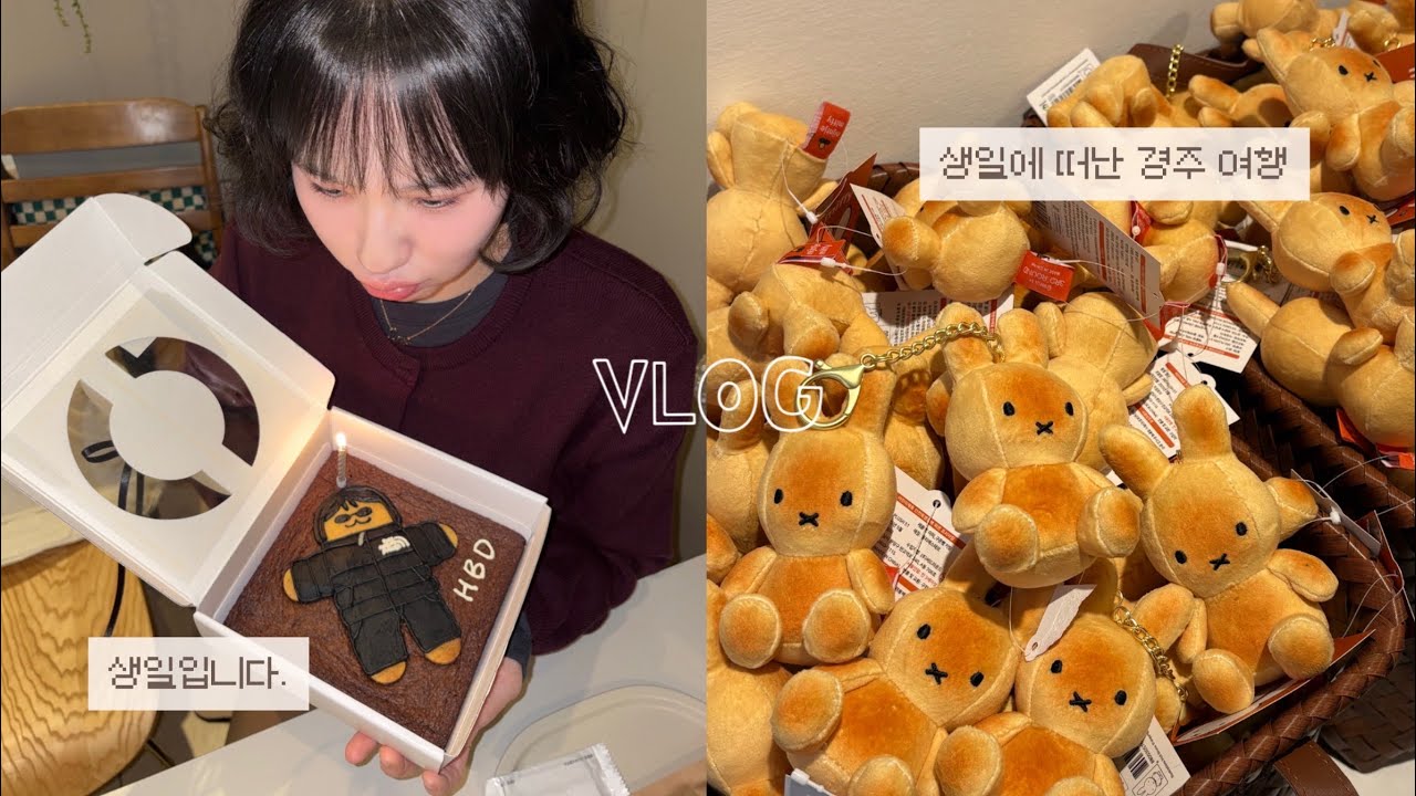 생일에 떠난 경주 여행 브이로그입니다 | 정상에서 TAK! | 내 사랑 두바이찹쌀떡 먹방