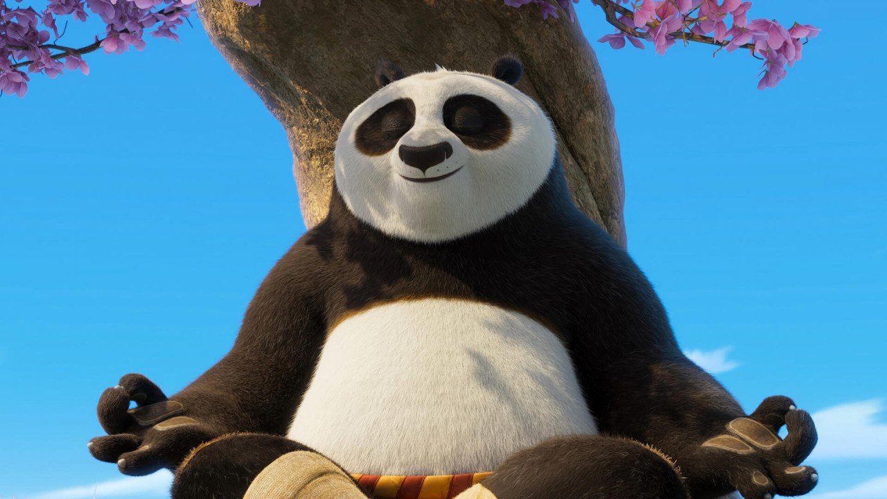 PO PENDEKAR NAGA - KUNG FU PANDA #shorts #liveshorts #godofwar