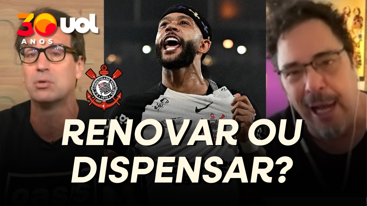 CORINTHIANS NÃO TEM PARA ONDE CORRER COM MEMPHIS! COLUNISTAS DEBATEM RENOVAÇÃO DO 'ÍDOLO' DO TIMÃO