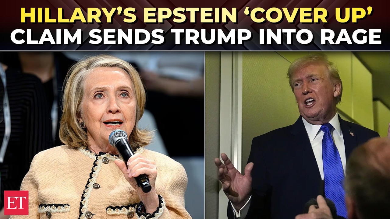 'She has Trump derangement syndrome': POTUS fires back at Hillary Clinton's Epstein cover-up claim