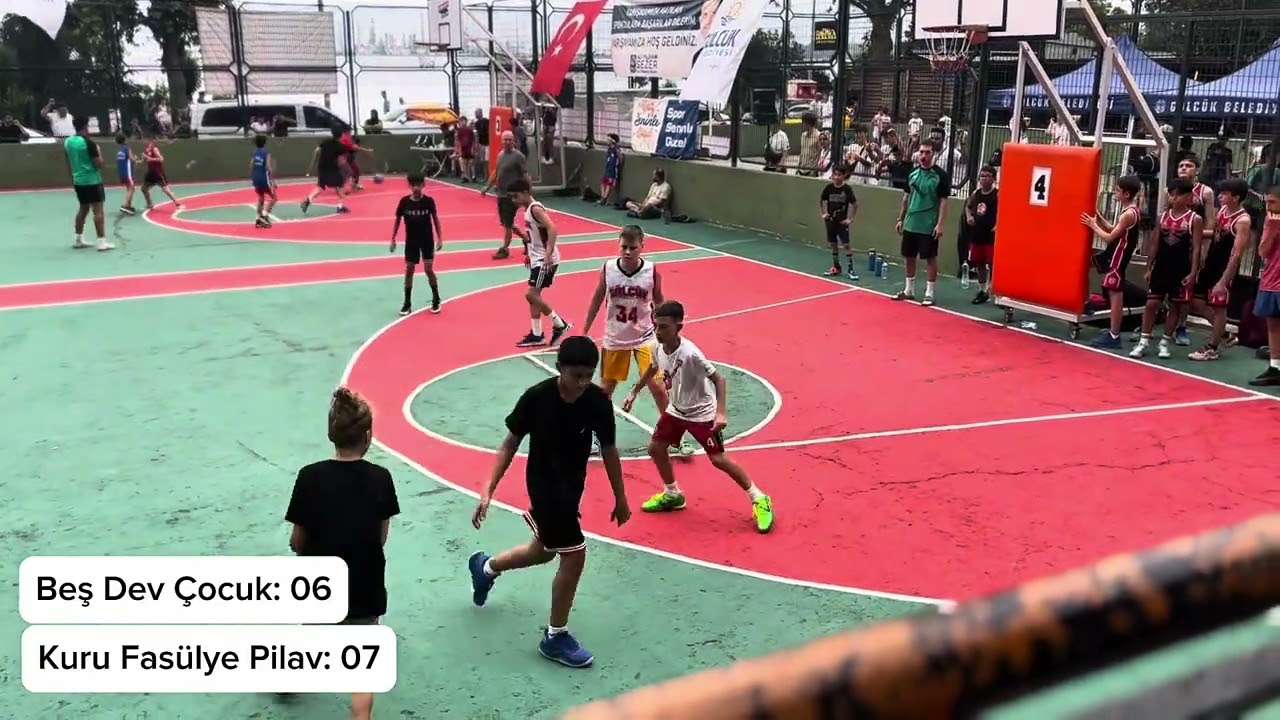 Minikler D Grup 3. Maç - Sokak Basketbol Turnuvası