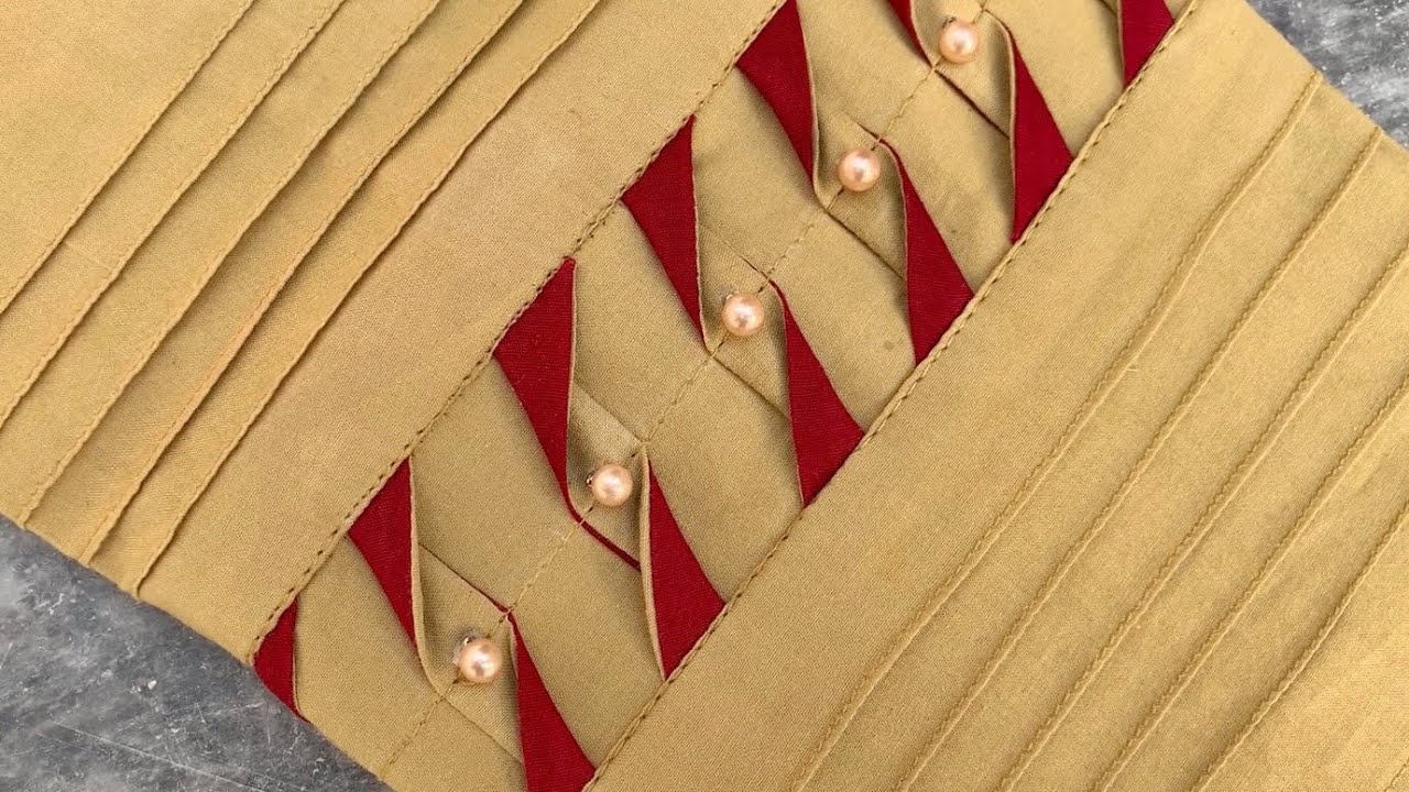 Elegant and Very StylishTrouser Design / Poncha design | The Latest Design