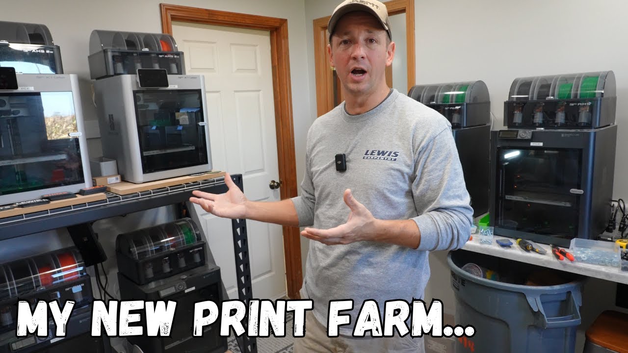 I STARTED A 3D PRINT FARM... BUT WHY???