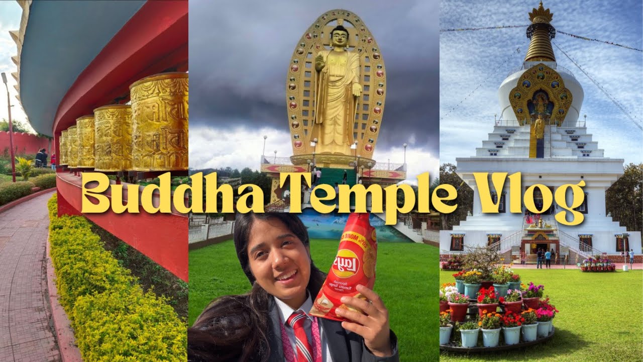 One of the Most Peaceful Places in Dehradun🕊️| Buddha Temple🌷🤩❤️||Simran Verma||