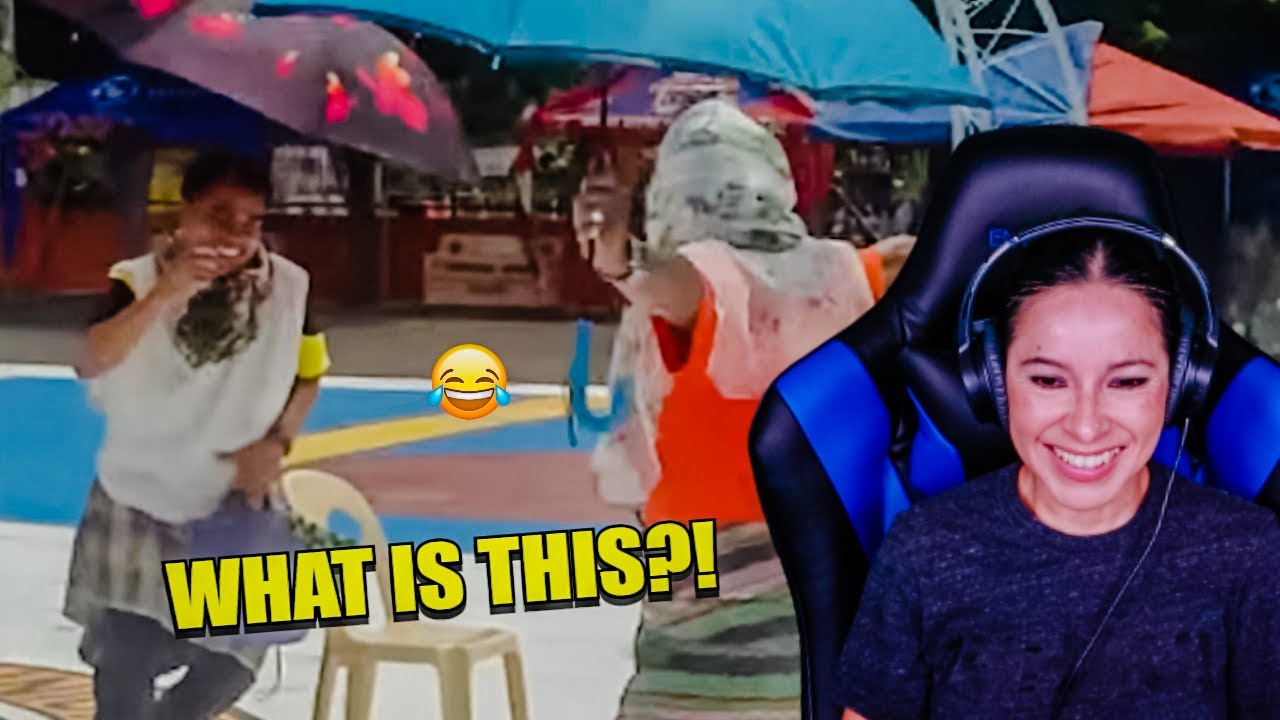 LATINA REACTS to FILIPINO GAME "MARIA WENT TO TOWN" for the FIRST TIME