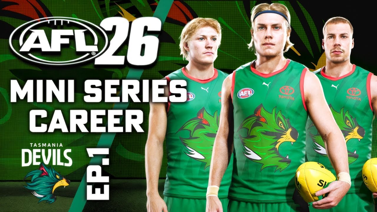 НОВАЯ ЭРА — Карьера тренера AFL 26 | Мини-сериал | Эпизод 1 — Tasmania Devils