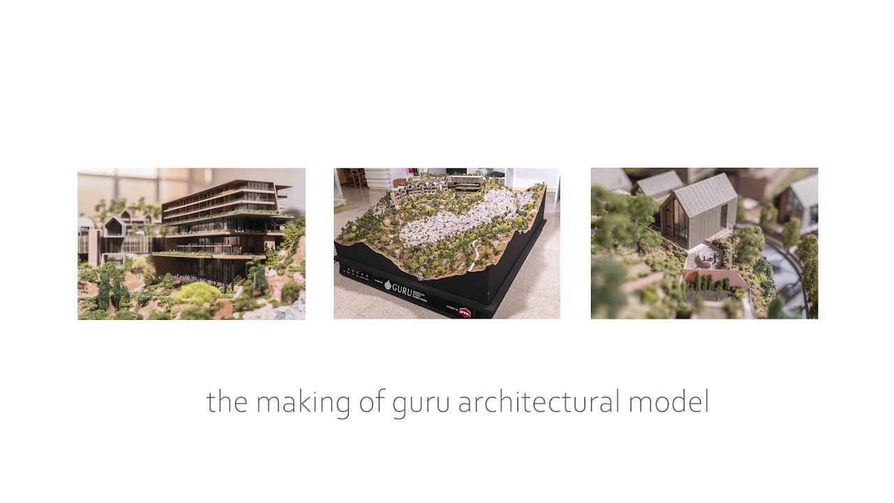 The making of Guru architectural model