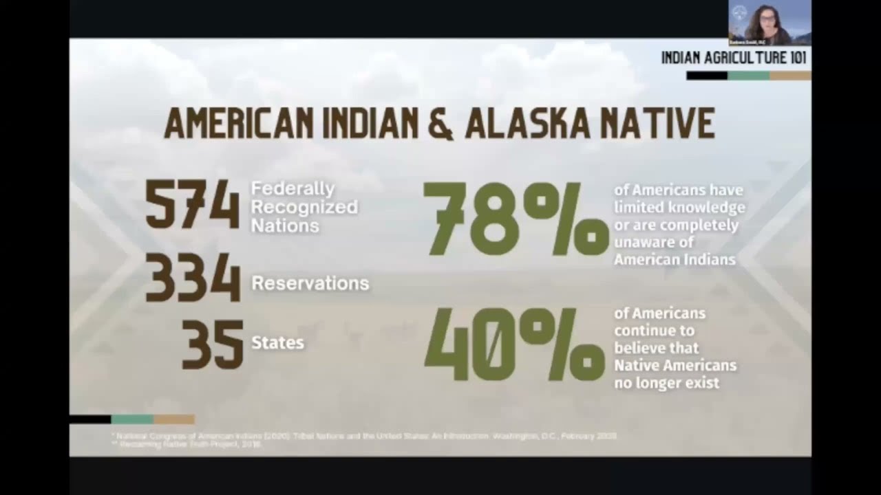 Indian Agriculture 101: Discussing Native Ag Production and Tribal Food Sovereignty