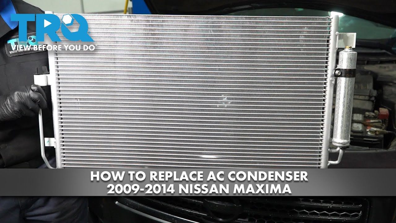 How to Replace AC Condenser 2009-2014 Nissan Maxima