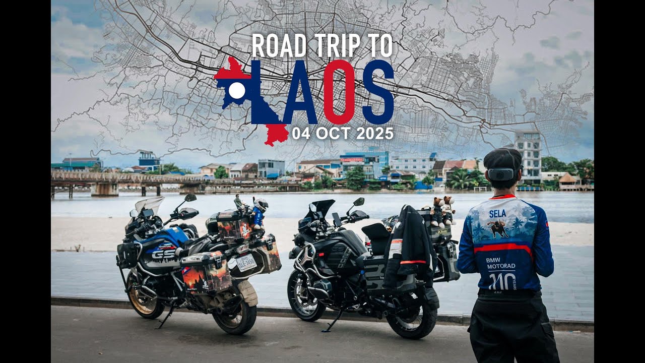 [​Ep.07] ភ្នំពេញ-ប៉ាកសេ Laos I ធ្វើដំណើរ៥៩០គីឡូឆ្លងព្រំដែនទៅប្រទេសឡាវ I LapsSeries