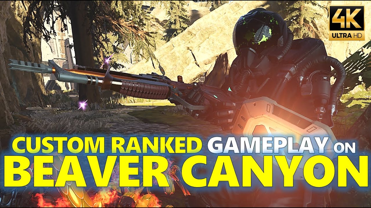 Halo Infinite Multiplayer Vid1038: 3rd Person PoV 4K Gameplay (Custom Ranked Slayer)