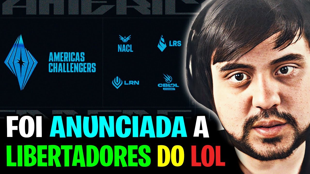 🚨 COMO VAI FUNCIONAR a LIBERTADORES do LOL? A GENTE VAI TER CHANCE? TOCKERS REAGE e COMENTA