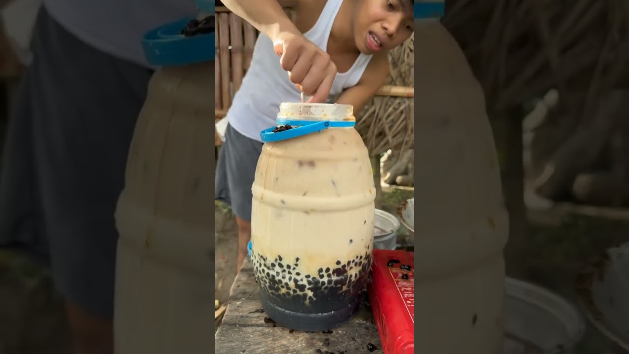 Ginawa ko yung isang Gallon ng Milktea 😱 Kanguso TV