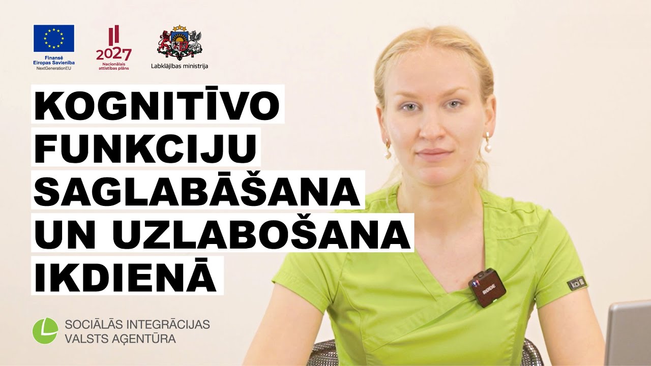 Kognitīvo funkciju saglabāšana un uzlabošana ikdienā – praktiski padomi un vingrinājumi