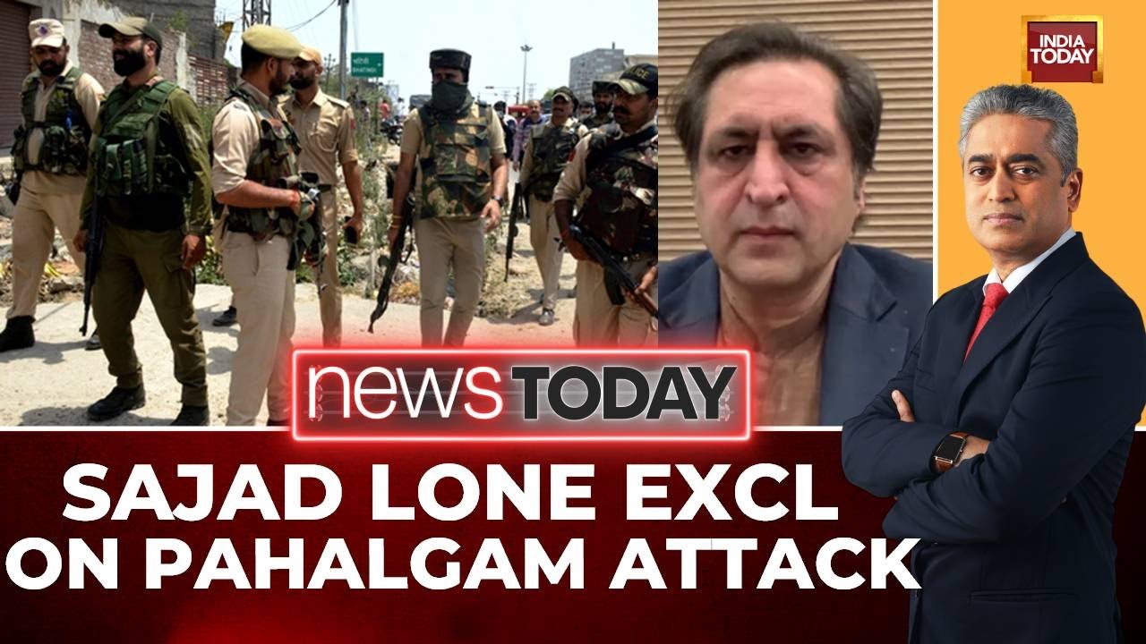 Pahalgam Terror Attack: JKPC Chief Sajad Gani Lone Exclusive | Leader Condemns Violence In J&K