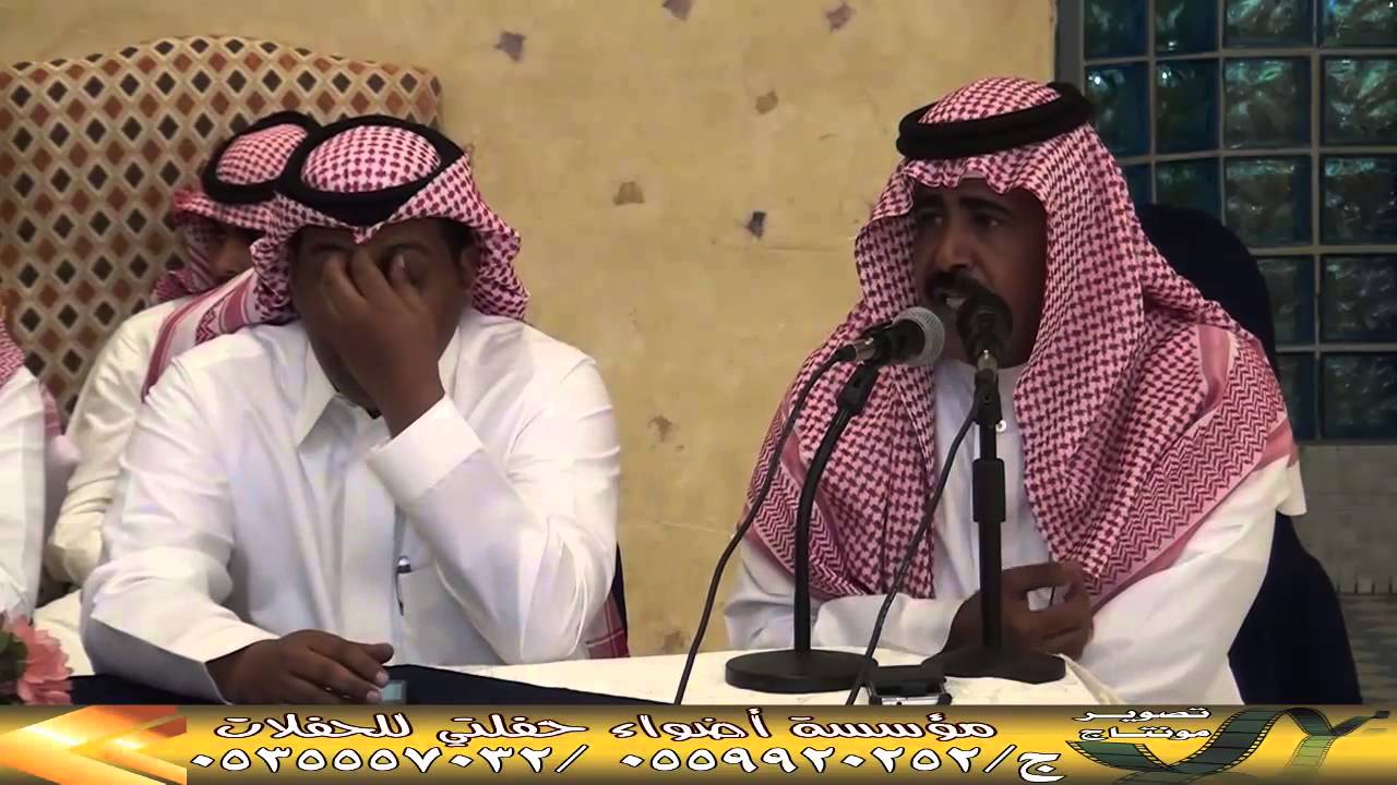 الحفل الخطابي والأمسية الشعرية بزواج منصور بن مطلق المرزوقي